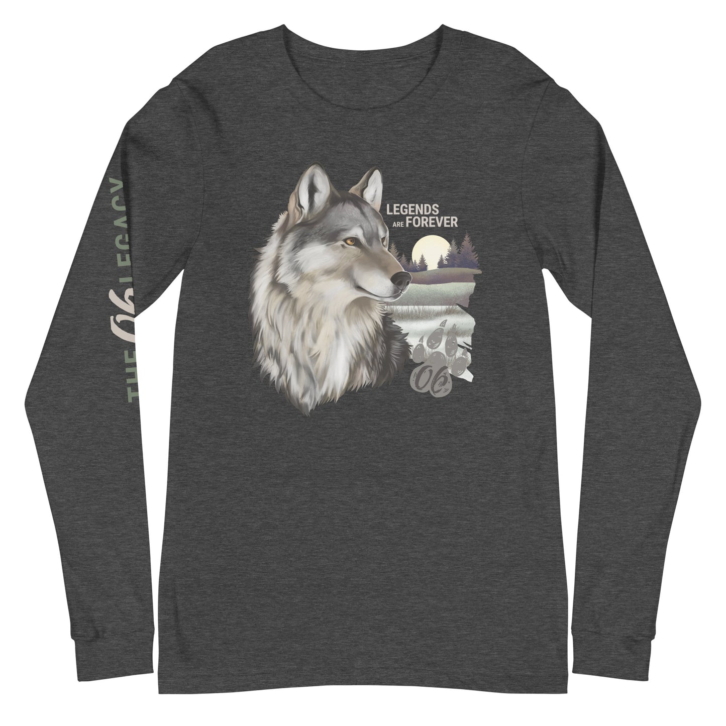 Unisex long sleeve tee