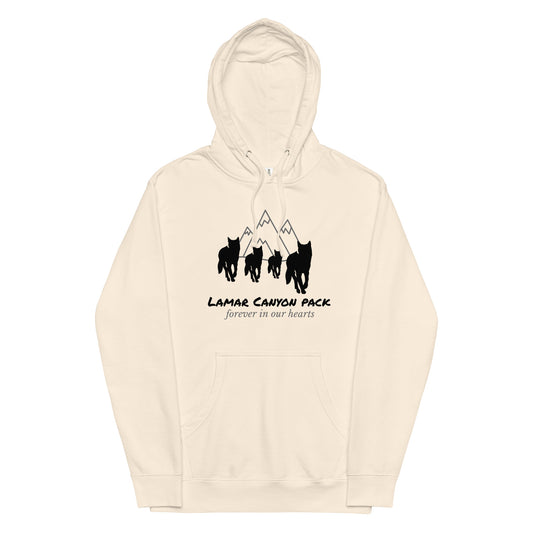 Unisex midweight hoodie