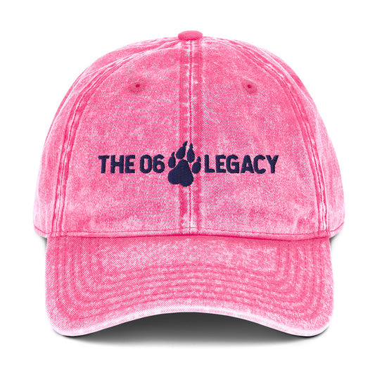 Vintage Cotton Twill Cap