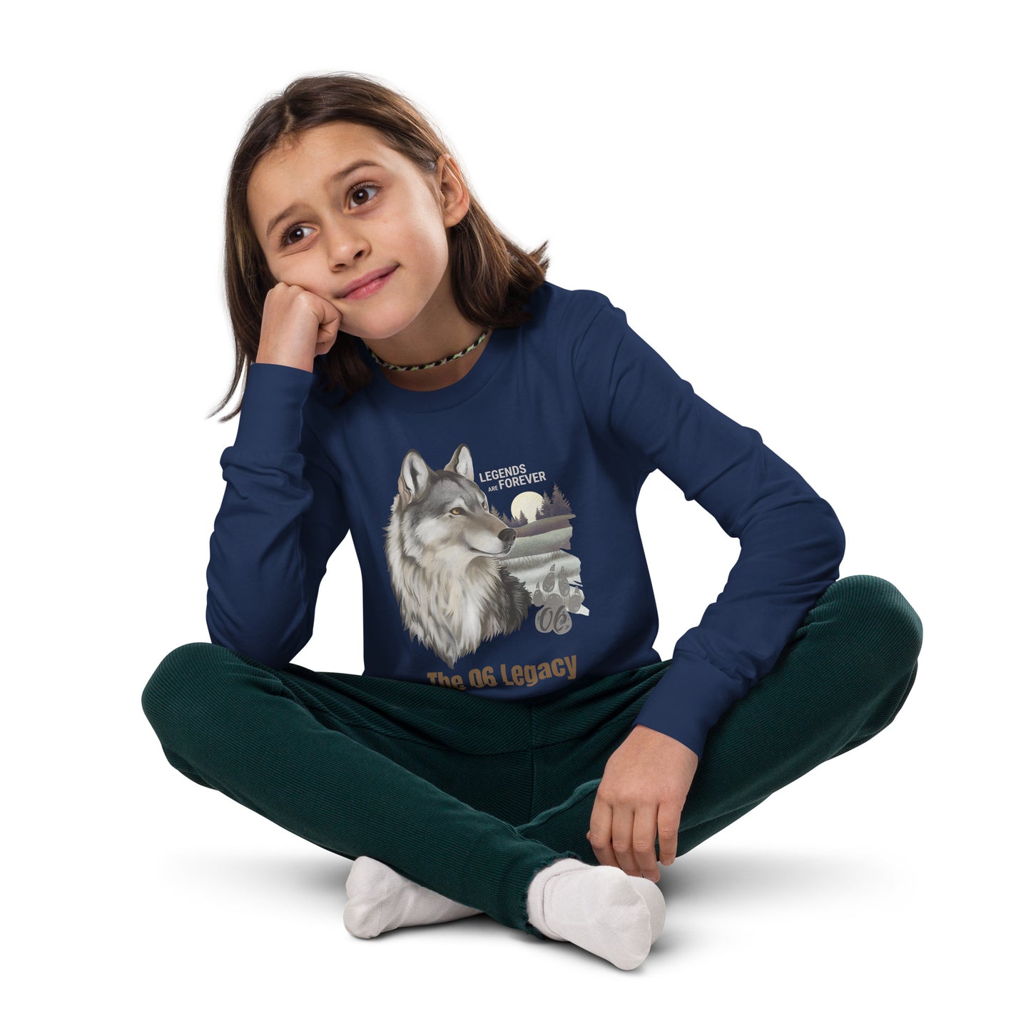 Youth long sleeve tee