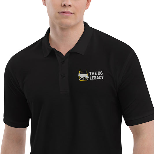 Embroidered Men's Premium Polo